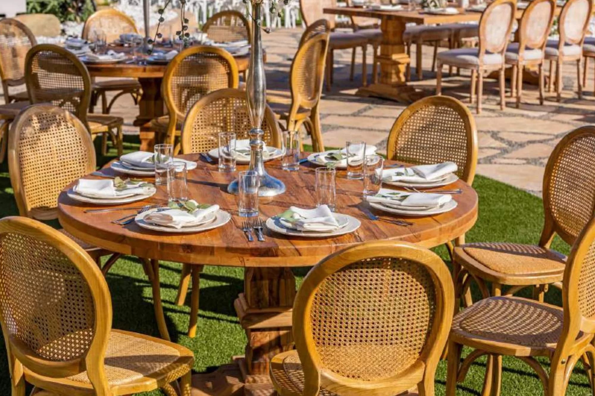 Tables & Chairs rentals from Luxury Event Planning & Catering