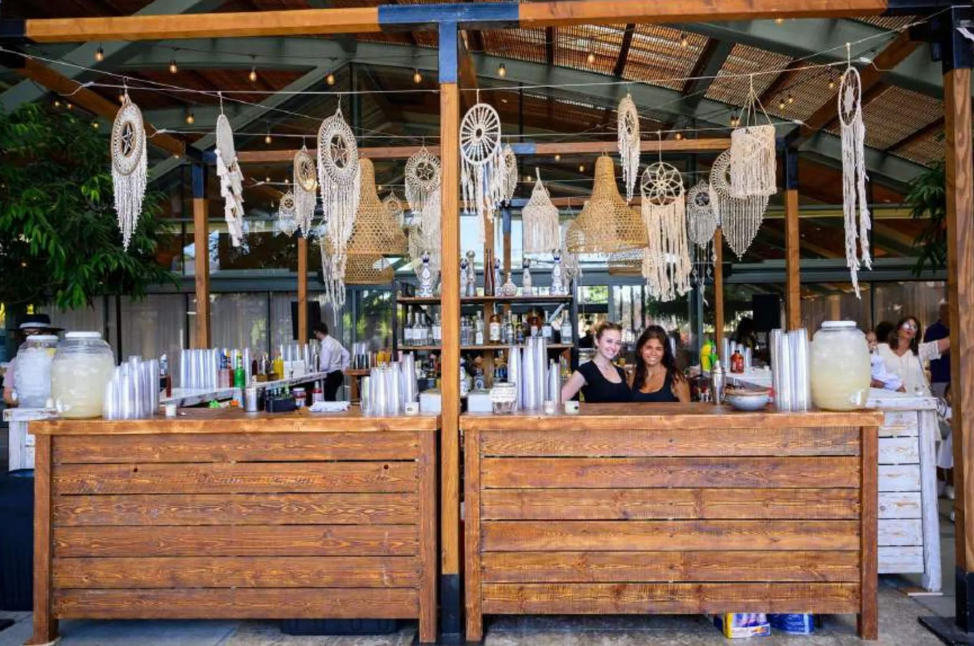 Bars & Back Bars rentals from Luxury Event Planning & Catering