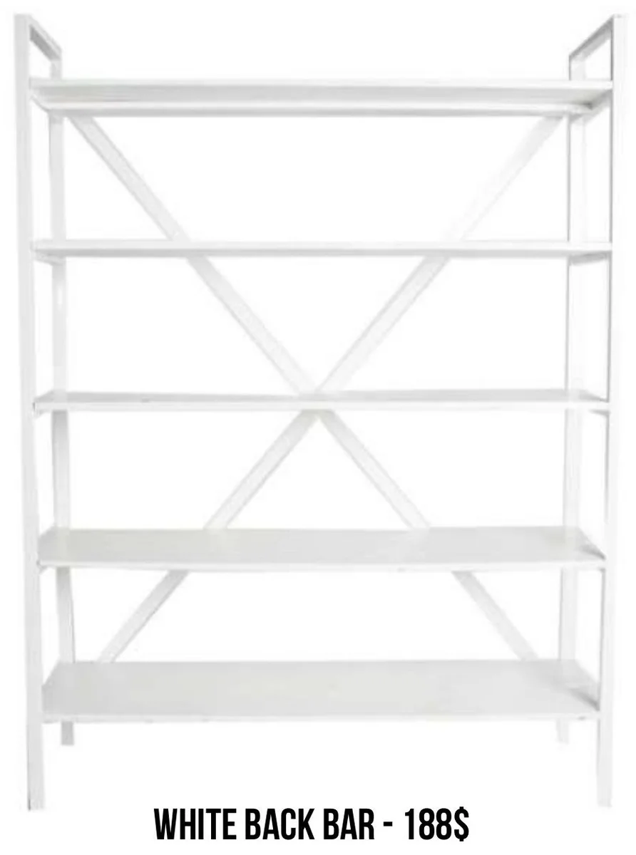 White Back Bar rental