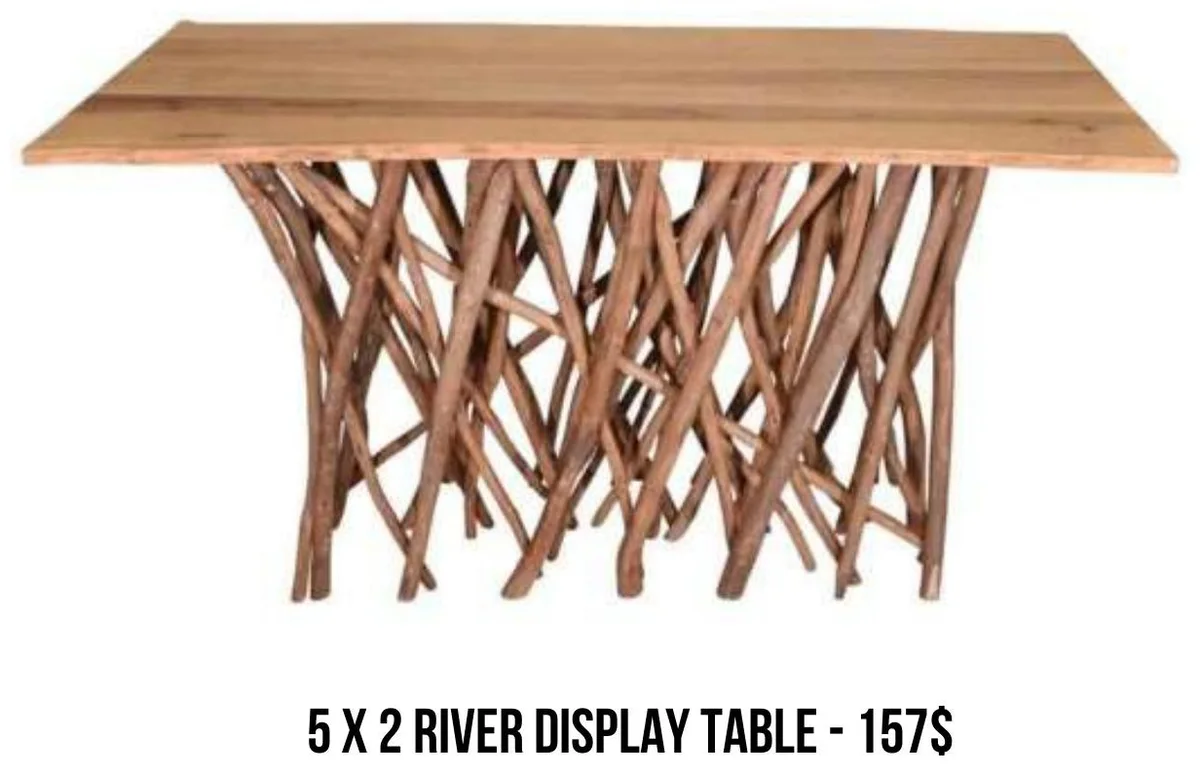 5x2 River Display Table rental