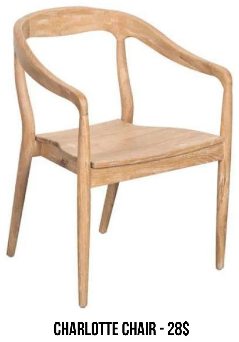 Charlotte Chair rental