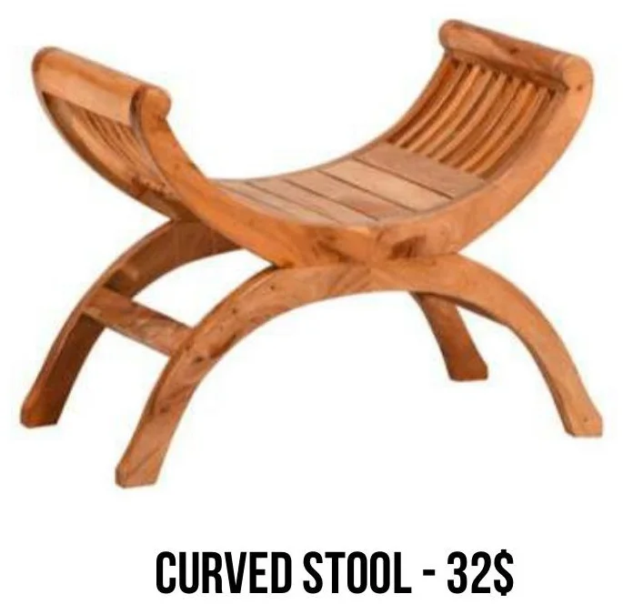 Curved Stool rental