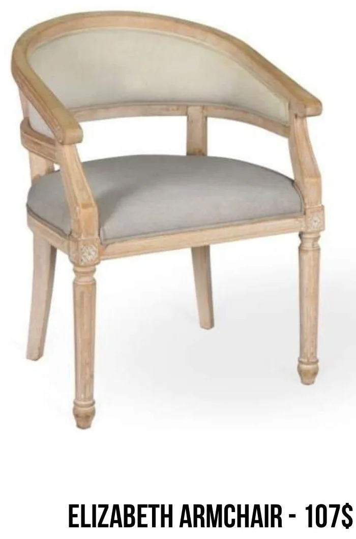 Elizabeth Armchair rental