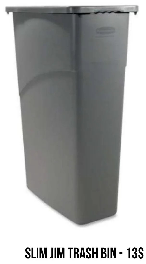 Slim Jim Trash Bin rental