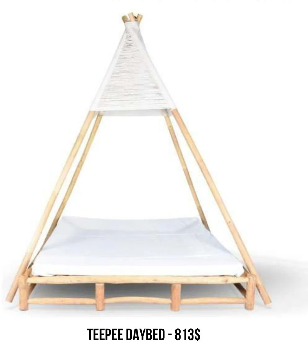 Teepee Daybed rental